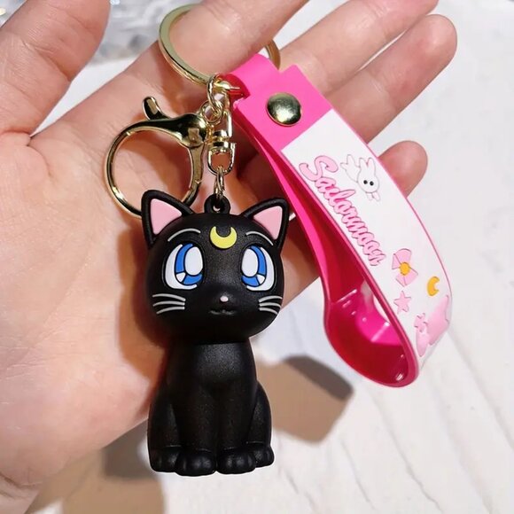 Keychain Black Cat - Picture 1 of 6